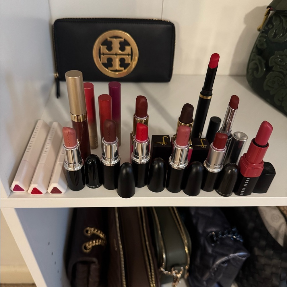 MAC Cosmetics Lipstick Collection - Red, Pink, Brown Shades